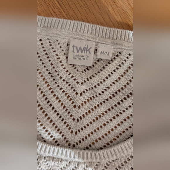 Twik Light Gray Sweater Dress - Picture 4 of 4